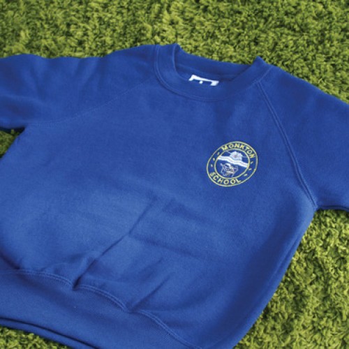 Unisex Royal Sweatshirt Inc Embroidered Logo